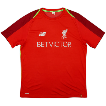 2018-19 Liverpool New Balance Maillot d'entraînement - 8/10 - (M)