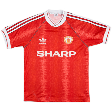 1990-92 Manchester United Maillot domicile - 6/10 - (S)