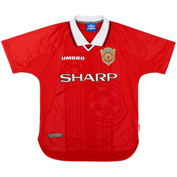 1997-00 Manchester United Maillot CL - 6/10 - (Y)