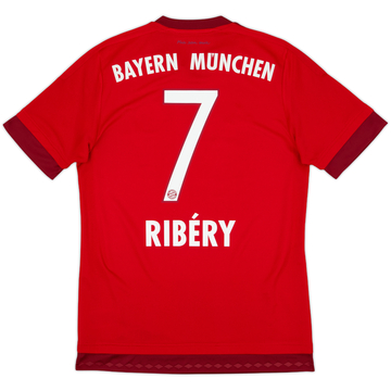 2015-16 Bayern Munich Maillot Domicile Ribery #7 - 10/10 - (S)