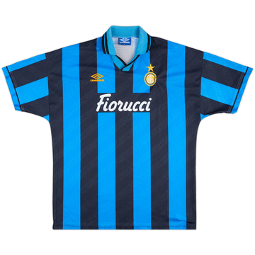 1994-95 Inter Milan Maillot Domicile - 8/10 - (XL)
