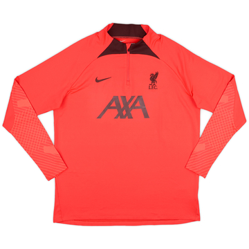2022-23 Liverpool Nike 1/4 Zip Haut d'entraînement - 9/10 - (XL)