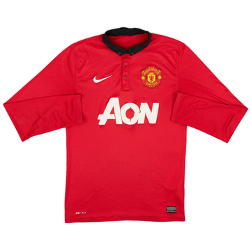 2013-14 Maillot Domicile ML Manchester United - 5/10 - (S)