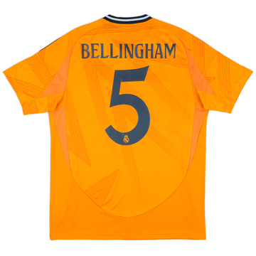 2024-25 Real Madrid Maillot extérieur Bellingham #5