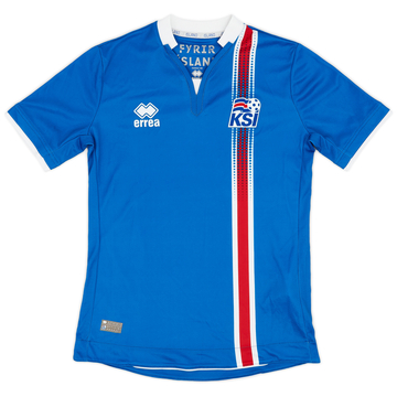 2016-18 Iceland Maillot Domicile - 9/10 - (S)