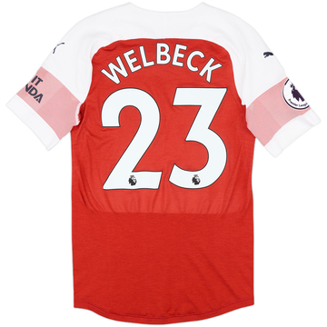 2018-19 Arsenal Maillot domicile version joueur Welbeck #23 - 8/10 - (L)