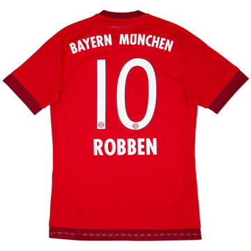 2015-16 Bayern Munich Maillot Domicile Robben #10 (S)