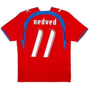 2006-08 République Tchèque Maillot domicile Nedved #11 (S)