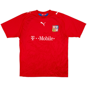 Maillot Domicile Basique Czech Republic 2006-08 - 5/10 - (XL)