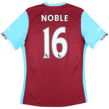 2016-17 West Ham Maillot Domicile Noble #16 - 7/10 - (M)