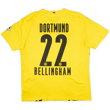 2020-21 Borussia Dortmund Maillot domicile Bellingham #22 - 6/10 - (L)