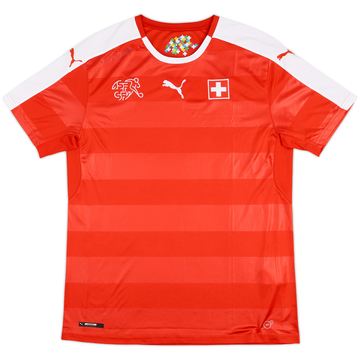 Maillot domicile Suisse 2016-17 - 6/10 - (L)