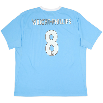 2009-10 Manchester City Maillot domicile Wright-Phillips #8 (XXL)