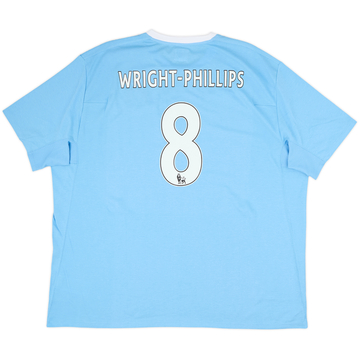 2009-10 Manchester City Maillot domicile Wright-Phillips #8 (4XL)