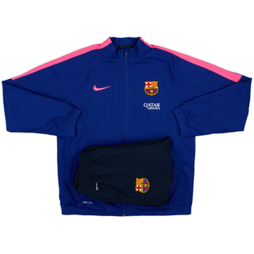 2014-15 Barcelona Nike Survêtement - 7/10 - (XL.Boys)