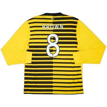 2011-12 Maillot Celtic Troisième ML Marron #8 - 10/10 - (L)