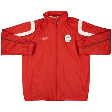 2002-03 Liverpool Reebok Veste de pluie à capuche - 6/10 - (L)