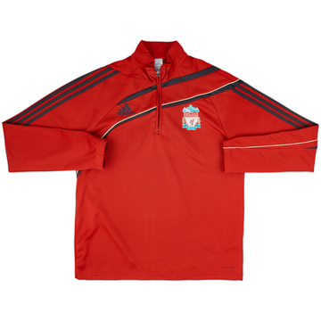 2009-10 Liverpool adidas Haut d'entraînement 1/4 Zip - 5/10 - (L/XL)