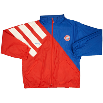 1993-95 Bayern Munich adidas Veste de pluie à capuche - 7/10 - (L/XL)