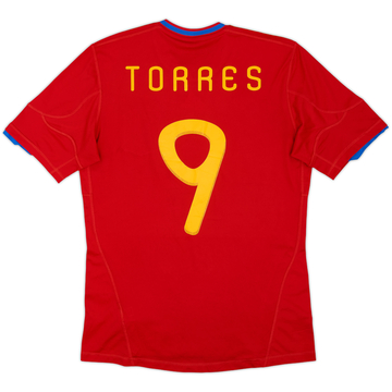 2009-10 Spain Maillot Domicile Torres #9 - 5/10 - (M)