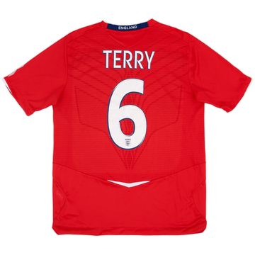 Maillot extérieur Angleterre 2008-10 Terry #6 - 8/10 - (L)