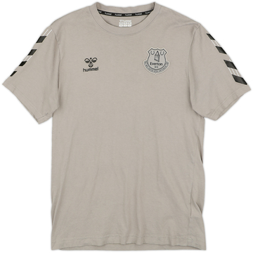 2021-22 Everton Hummel T-shirt coton - 8/10 - (M)