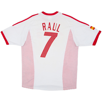2002-04 Spain Maillot extérieur Raul #7 - 4/10 - (M)