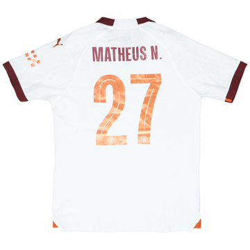2023-24 Manchester City Maillot de match extérieur FA Cup Matheus N. #27