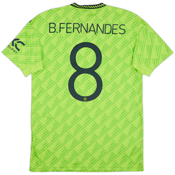 2022-23 Manchester United Maillot Third B. Fernandes #8 (M)