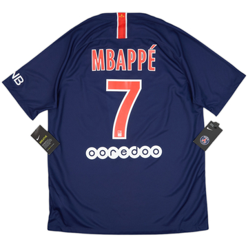 Maillot domicile Paris Saint-Germain 2018-19 Mbappe #7 (M)