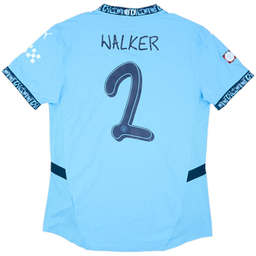 2024-25 Manchester City Maillot de Match Community Shield Domicile Walker #2