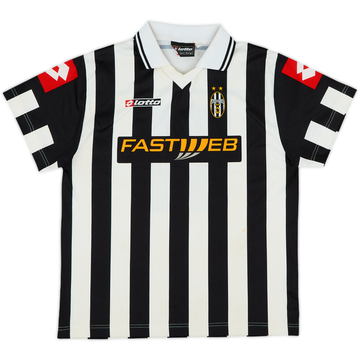 2001-02 Juventus Maillot Domicile Basique - 7/10 - (XL.Boys)