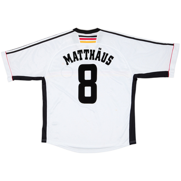 1998-00 Germany Maillot Domicile Matthaus #8 (XL)