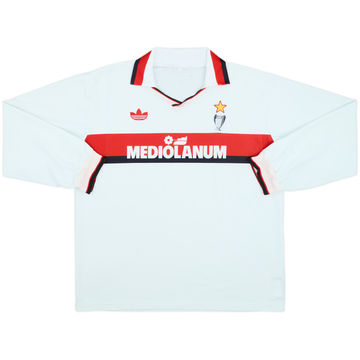 1990-91 AC Milan Maillot ML extérieur - 8/10 - (L)