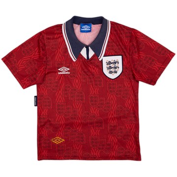 1993-95 England Maillot extérieur - 9/10 - (Y)