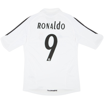 2005-06 Real Madrid Maillot Domicile Ronaldo #9