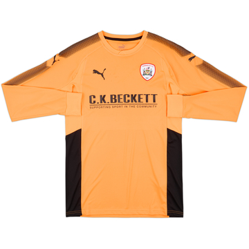2017-18 Barnsley Maillot GK - 8/10 - (M)