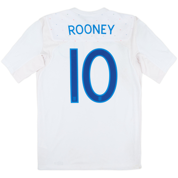 2010-11 Maillot domicile Angleterre Rooney #10 - 9/10 - (M)