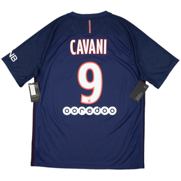 Maillot domicile Paris Saint-Germain 2016-17 Cavani #9 (L)