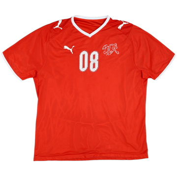 2008-10 Switzerland Maillot Domicile #08 - 6/10 - (XL)