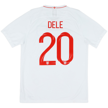 2018-19 England Maillot Domicile Dele #20 - 8/10 - (L)