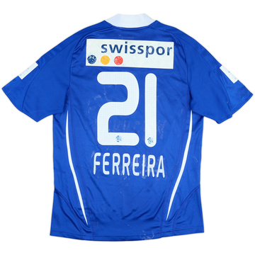2008-09 Luzern Maillot de match domicile Ferreira #21
