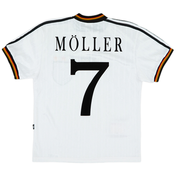 1996-98 Allemagne Maillot Domicile Moller #7 - 9/10 - (S)