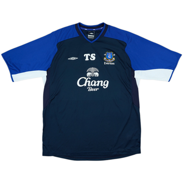 2005-06 Everton modèle pour le personnel Umbro Maillot d'entraînement TS - 8/10 - (XXL)