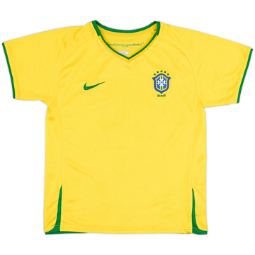 2008-10 Brazil Maillot domicile - 8/10 - (6-7 ans)