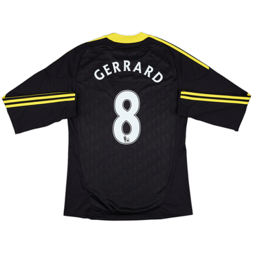 2010-11 Liverpool Maillot Third Manches Longues Gerrard #8 - 10/10 - (M)