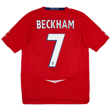 2008-10 England Maillot extérieur Beckham #7 - 5/10 - (L)