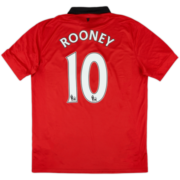 2013-14 Manchester United Maillot domicile Rooney #10 - 6/10 - (L)