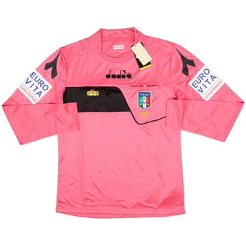 2017-18 Italy Diadora Arbitre Maillot manches longues (S)