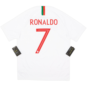 2018-19 Portugal Maillot extérieur Ronaldo #7 (M)